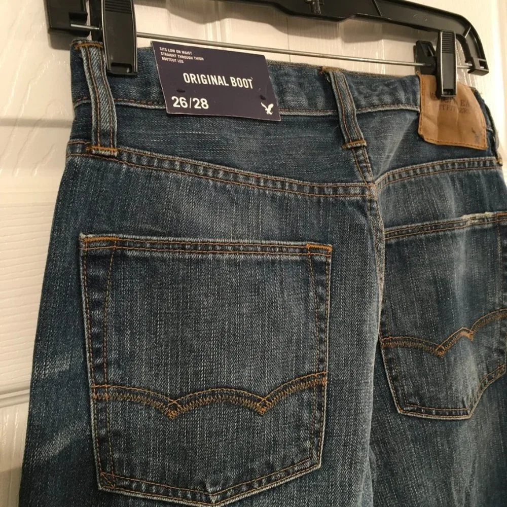 American Eagle Outfitters Boys Indigo Wash Denim Jeans